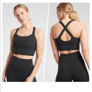 Athleta Warrior Longline sports bra. D-DD